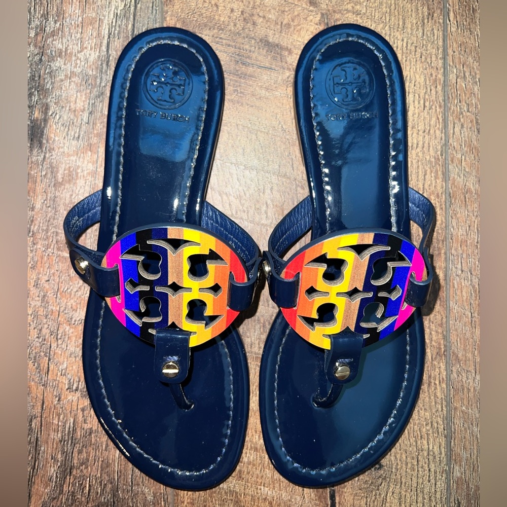 Tory Burch Sandal- Navy Color